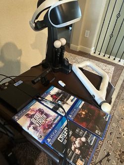 PSVR Complete Bundle + Aim Controller + 4 Games + Camera