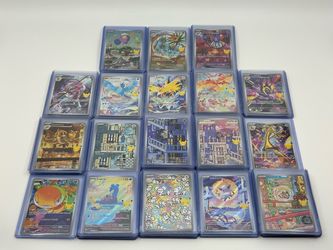 Pokemon 30th Celebration Anniversary IR Full Art Card Lot