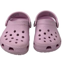 Crocs Toddler Pink Classic Clog  Sandals Size 2-3