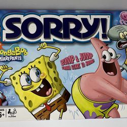 Spongebob Squarepants Sorry! Board Game