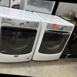MAYTAG FRONT LOAD WASHER WITH DRYER SET