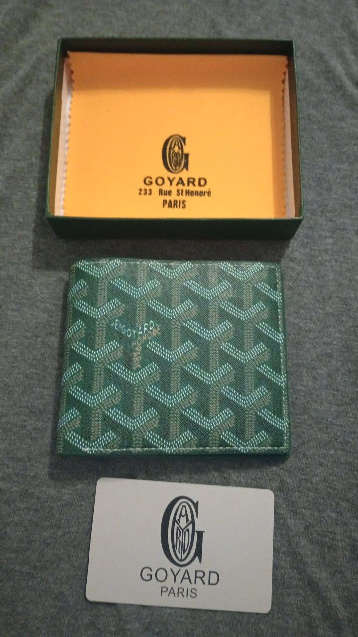 Goyard Wallet (Green) — Ready for a New Owner