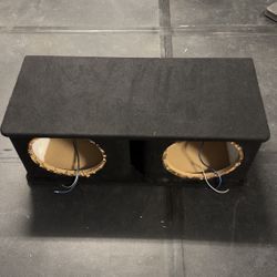2 12 Inch Subwoofer Box