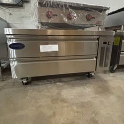 Entree ECB48X 48” Refrigerated Chef Base 2 Drawer Commercial Equipment Stand