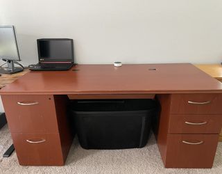 Large Wooden Desk
