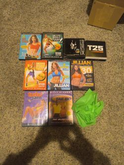 DVD workout videos + band