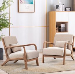 Mid century armchairs (set of 2) NEW