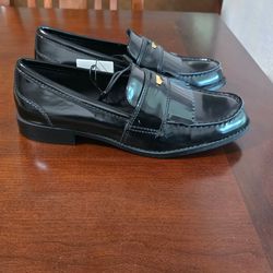 Zara Penny Strap Loafers