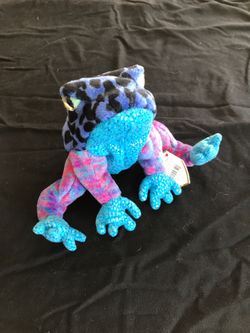 Ty beanie baby Dart the poison tree frog Mint Condition