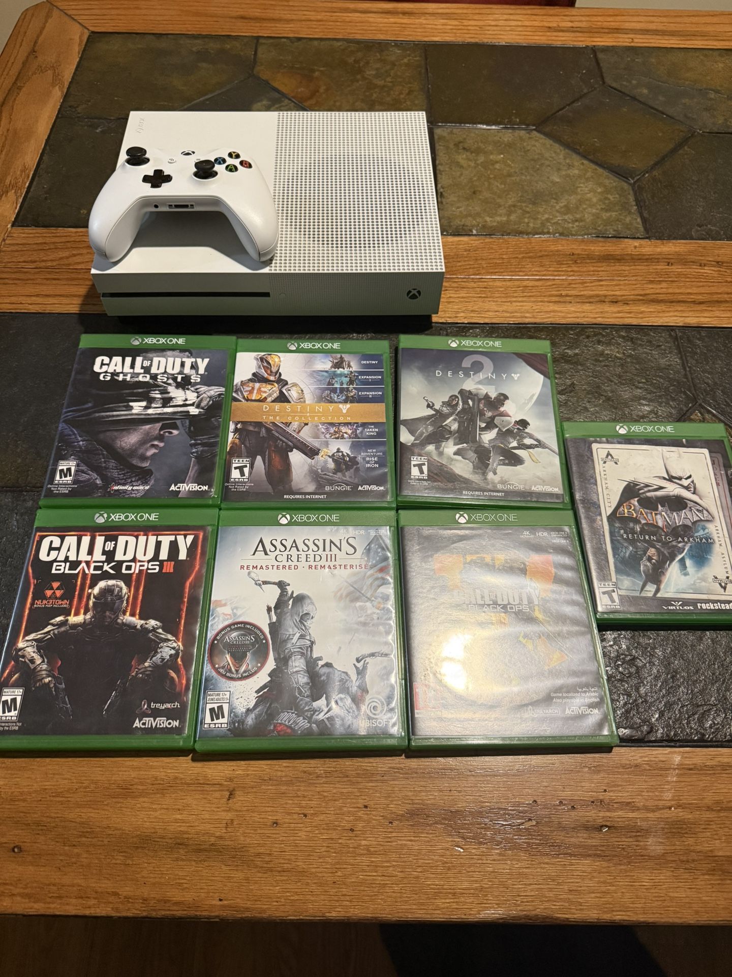 Xbox One S +games