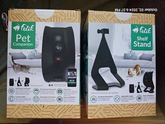 Felik AI Pet Companion + Shelf Stand – New – Bundle Deal