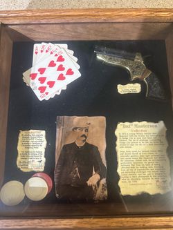 Bat Masterson Limited Edition Shadow Box Collection