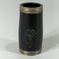 Vintage Selmer Paris R 10G B Clarinet Barrel - Short 62mm - Wood