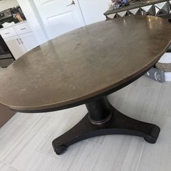 Copper Top Round Table 