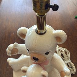 Vintage NURSERY(2) BEARs LAMP