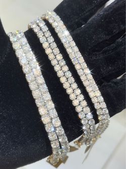 14KT Bracelets ✨✨ VVS Lab Diamonds 💎💎 All Sizes Available 🔥🔥