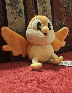 WALTDISNEY SHOULDER PLUSH MAGNET YELLOW BIRD TOY 
