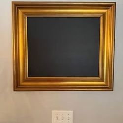 Gold Framed Chalkboard $20