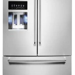 NEW KitchenAid 27 cu. ft. French Door Refrigerator in PrintShield Stainless with Exterior Ice and Water