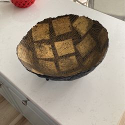 paper mache decorative bowl