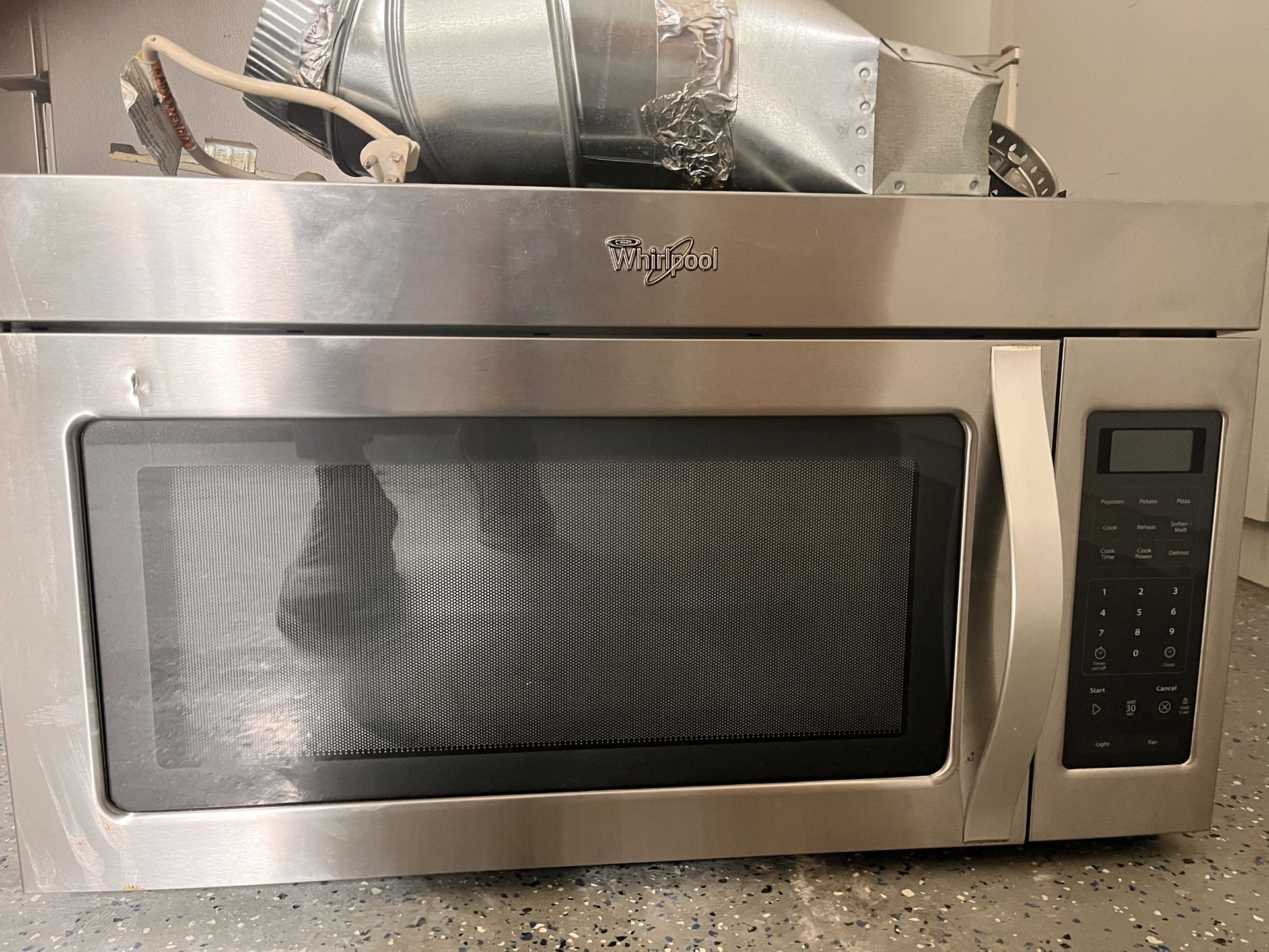 Microwave Full Size- Stainless Steel
