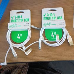 3 In 1 Lightning Charging Cable
