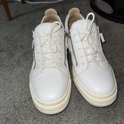 Guiseppe Zanotti Zip Up Mens Fashion Sneaker Size 12