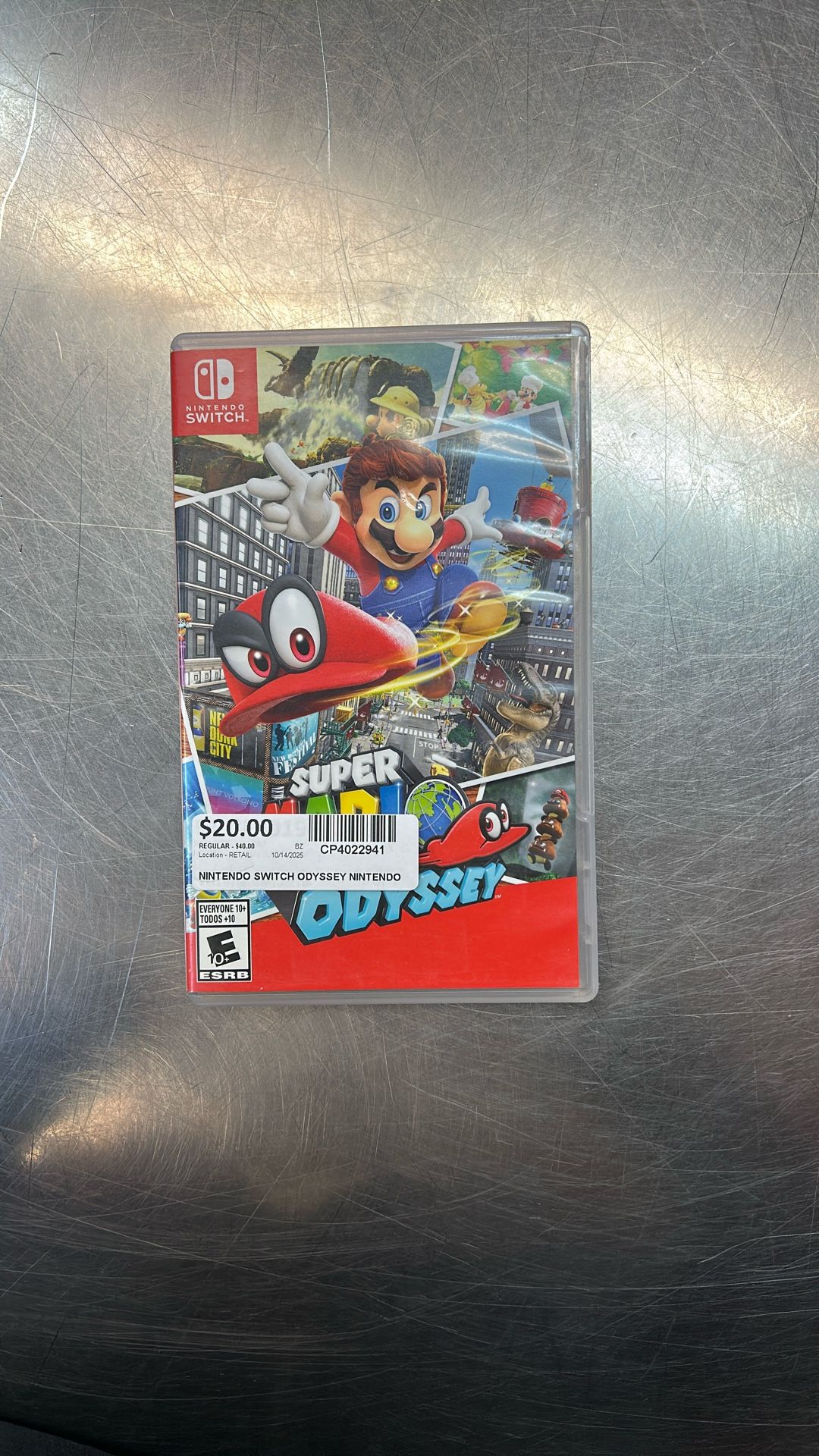 Super Mario Odyssey Nintendo switch game