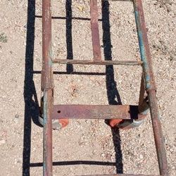 Antique 1930's Handcart/Dolly Needs 2 New Wheels On The Bottom As Shown Asking $15.00 FIRM 