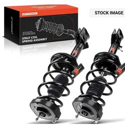 Rear Pair (2) Complete Strut & Coil Spring Assembly Compatible with Subaru Impreza 2004 2005 2006 2007 Driver & Passenger Side