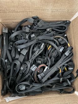 14 Lbs. Bulk Modular PC Power Supply Cables - Tech Lot