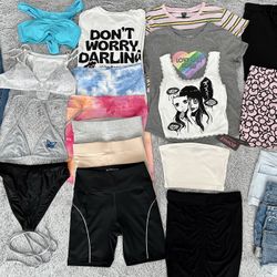 Women’s Bundle Of Clothes Sincerely Jules, BDG, Fashion Nova, Forever21 New, Old Navy, SHEIN, Romwe, Wild Fable, Hello Kitty Lot(21)