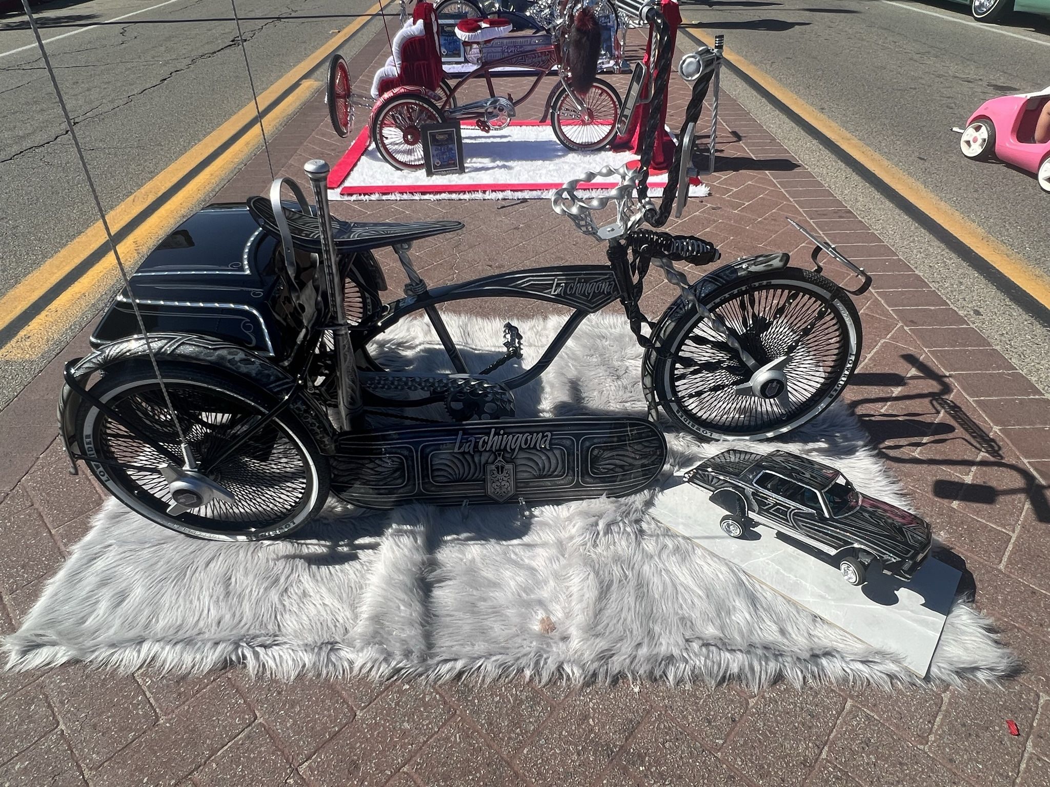 Lowrider bike trailer cheap