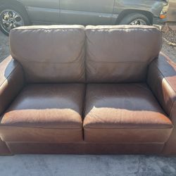 Leather Couch 