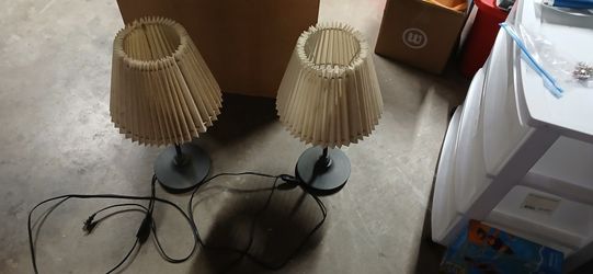 Two Small Lamps 
