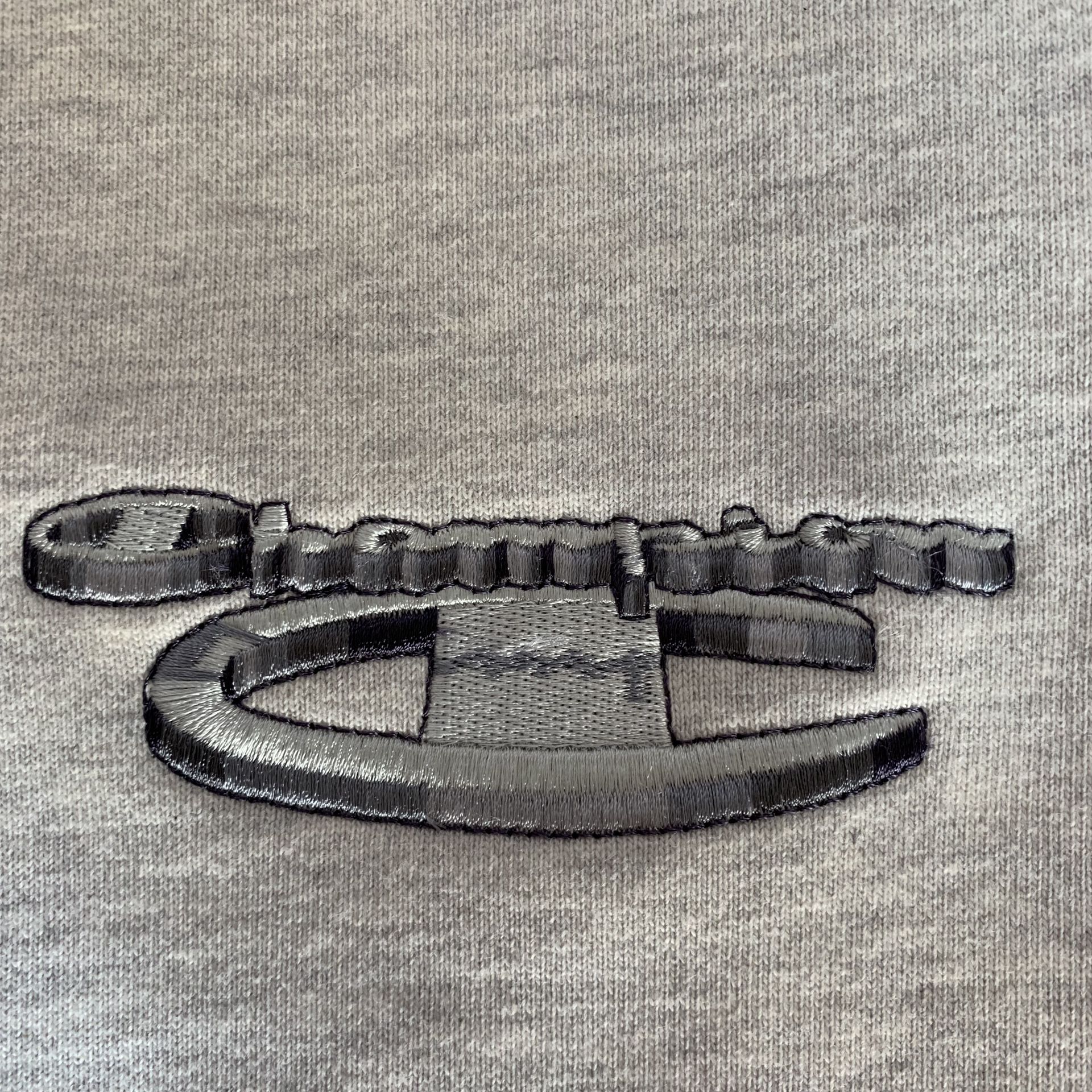 Supreme Champion 3D Metallic Crewneck Sweatshirt Ash Grey
