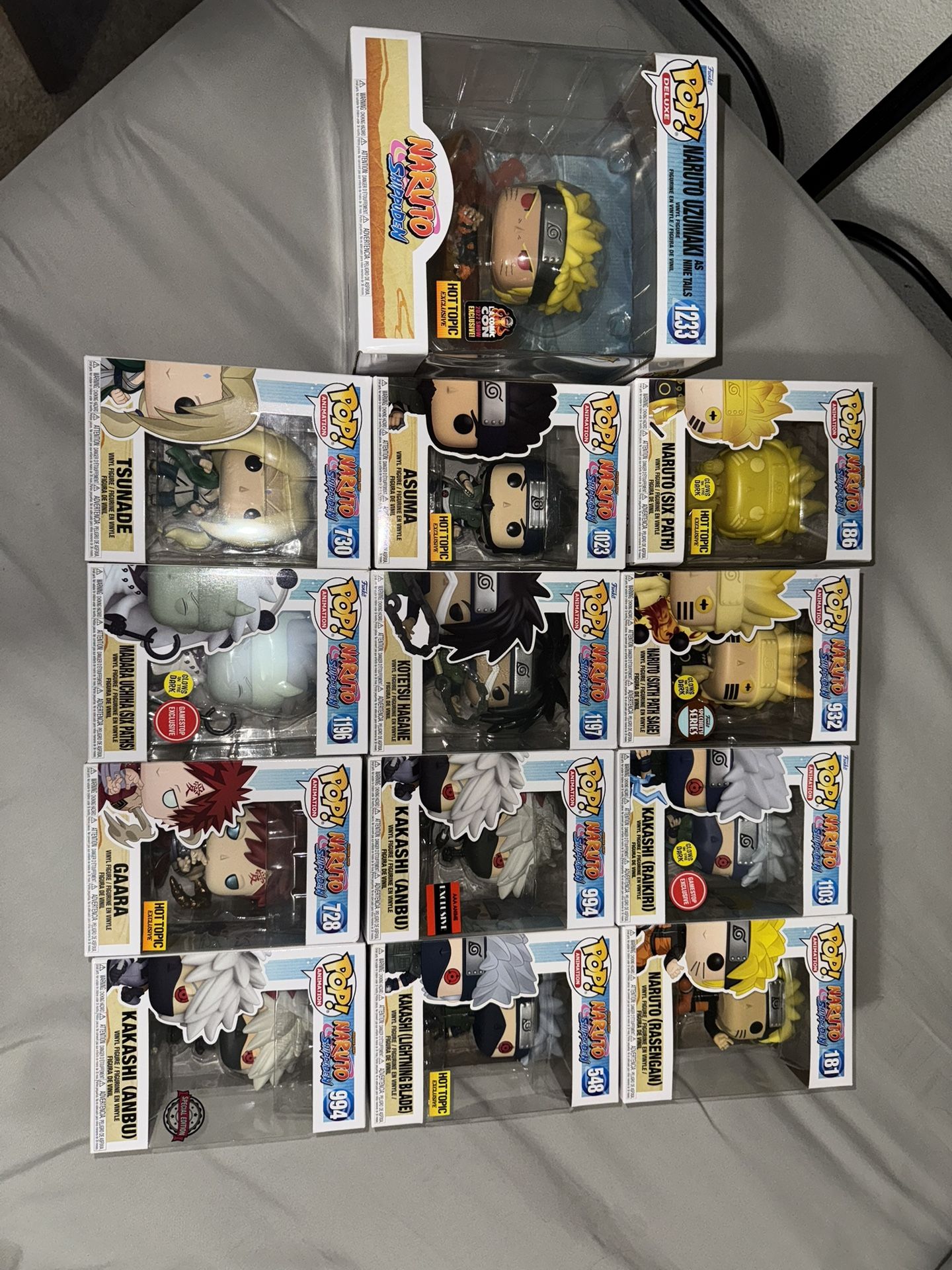 Naruto Funko Pop Lot!