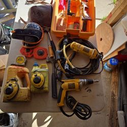 Contractor Tool Lot (Drywall). Make Me An Offer. I Have Other Tools On The Side Also And I'm Willing To Trade For Tools Or Materials