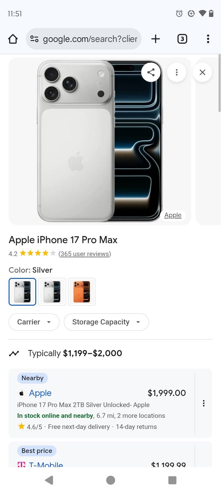 Brand New Apple IPhone 17