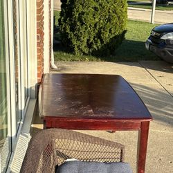 Table And 3 Chairs For Free - Must Pick Up