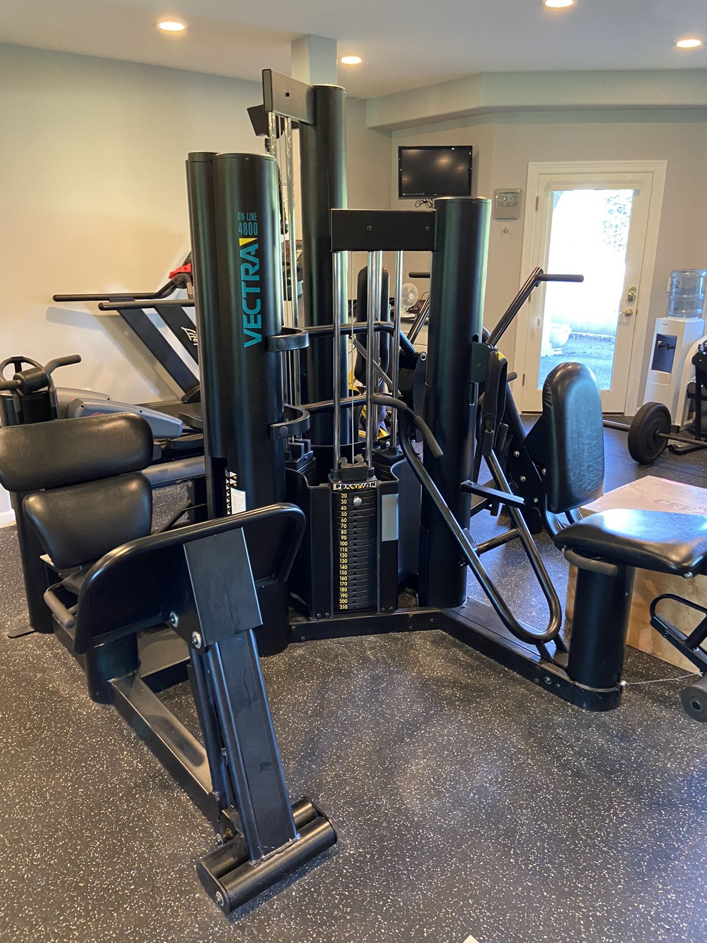 VECTRA Fitness 4800 4stack home gym / weight machine / exercise