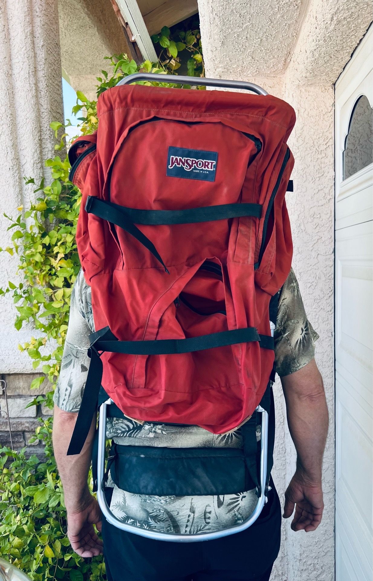 Vintage JanSport External Frame Backpack