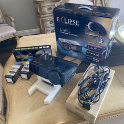 ‘ECLIPSE HOME THEATRE’ Projector Set - As New!