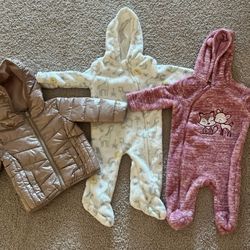 FREE Jacket And Cozy Onesie 6-9 Months 