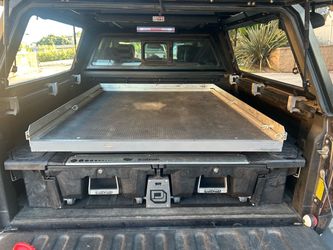 Decked System CargoGlide for Drawer System Cargo Glide Slide System
