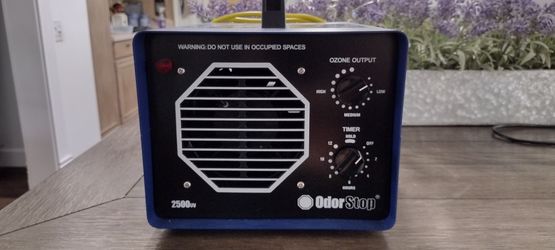 Odor stop 2500 UV commercial air purifier cleaner