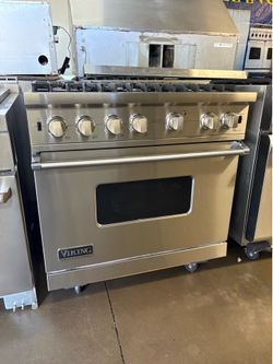 Viking 36” Stainless Steel Gas Range Stove