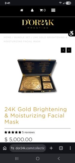 Dor 24k face set
