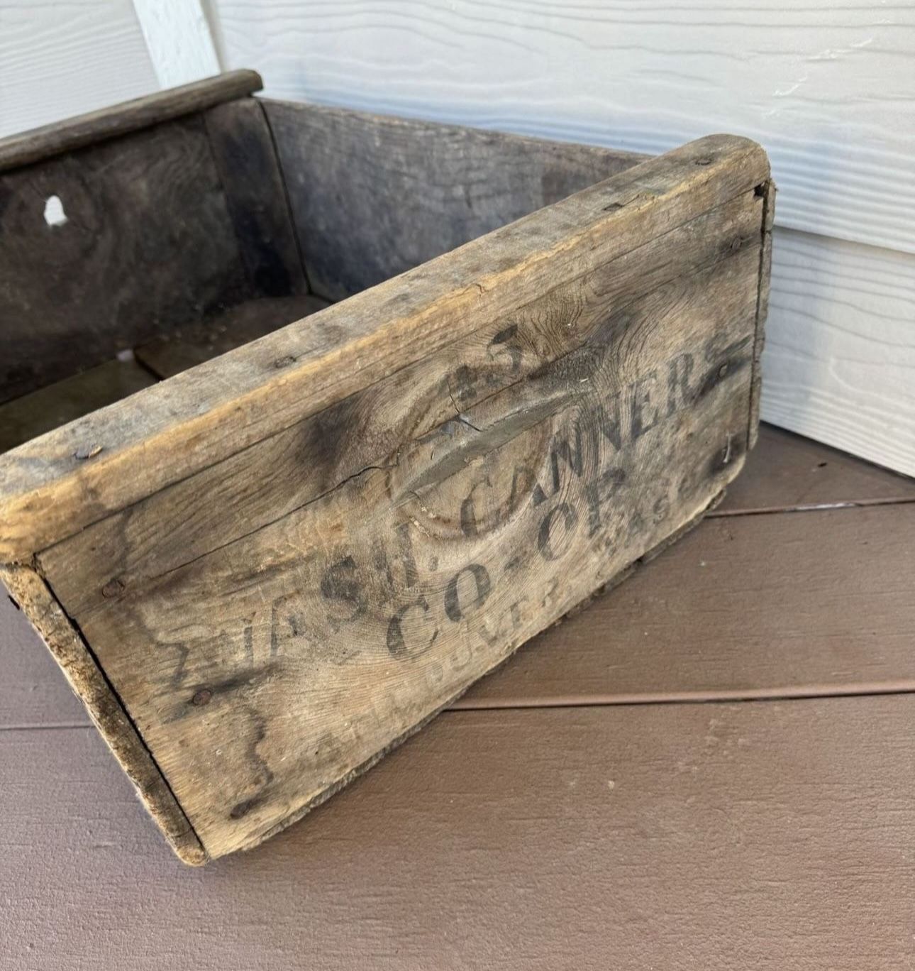 Old Wood Crate