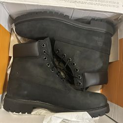 Black Timberland Boots Size 10.5